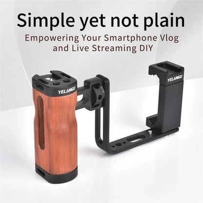 YELANGU LW102 Handheld L-Shape Mount Cell Phone Shooting Stand Kit Video Accessories