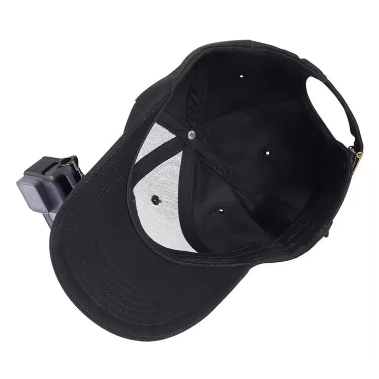 G243 For GoPro / Xiaoyi Sports Camera Mount Hat Camera Holder Cotton Baseball Cap
