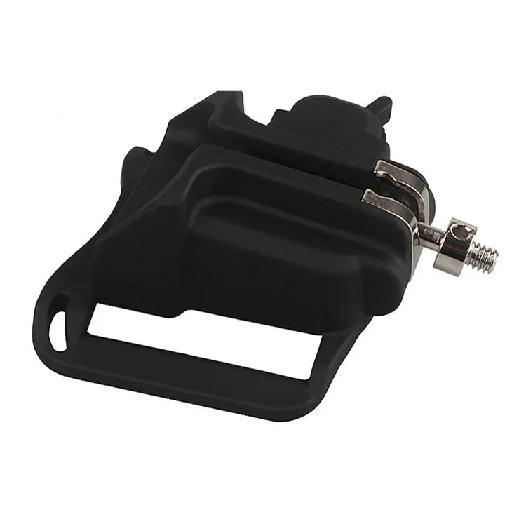 A649 Closed ABS+Metal Camera Belt Clip Waist Belt Holster Holder 1 / 4 Inch Screw Mount Quick Release Hanger