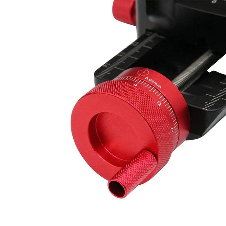 H045 Camera Tripod Slider Macro Slide Rail Photography Quick Release Plate Clamp Base