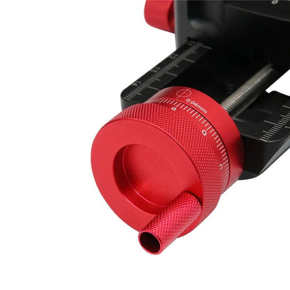 H045 Camera Tripod Slider Macro Slide Rail Photography Quick Release Plate Clamp Base