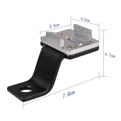 G082 For GoPro Action Camera Motorcycle Rearview Mirror Mount Bracket CNC Aluminum Alloy Camera Holder
