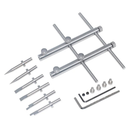 HS-6 Precise Lens Spanner Camera Lens Repair Removal Wrench Tool with 3 Pairs of Tips