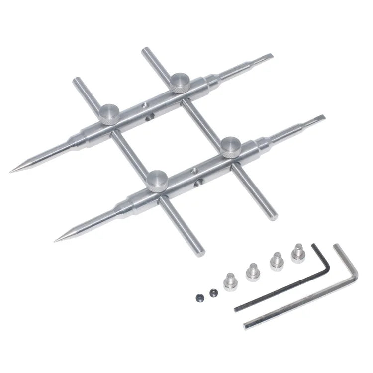 PL01 Dual Head Precise Lens Spanner Stainless Steel Camera Lens Repair Removal Wrench Tool