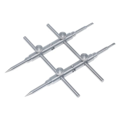 PL01 Dual Head Precise Lens Spanner Stainless Steel Camera Lens Repair Removal Wrench Tool