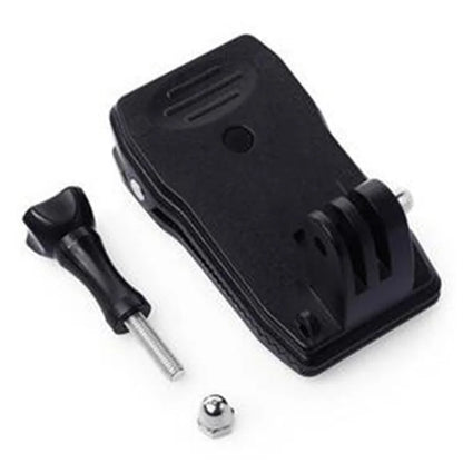 G154 For Gopro Hero 6 / 5 / 4 / 3+ / 3 / 2 / 1 360 Degrees Rotation Backpack Clip Camera Mount Bracket