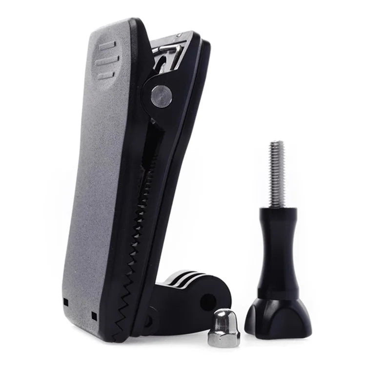 G154 For Gopro Hero 6 / 5 / 4 / 3+ / 3 / 2 / 1 360 Degrees Rotation Backpack Clip Camera Mount Bracket