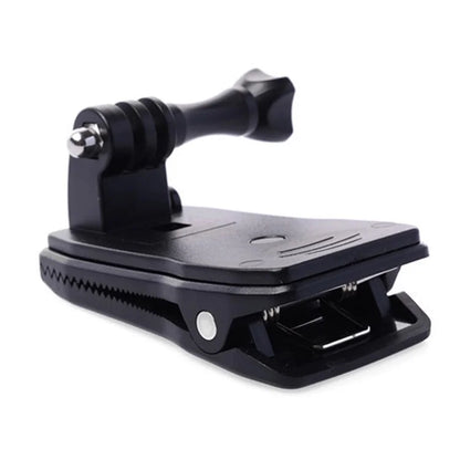 G154 For Gopro Hero 6 / 5 / 4 / 3+ / 3 / 2 / 1 360 Degrees Rotation Backpack Clip Camera Mount Bracket