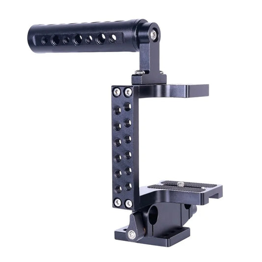 M130 Aluminum Alloy Anti-Shake Camera Cage Handheld Gimbal Stabilizer for Vlogging Live Streaming