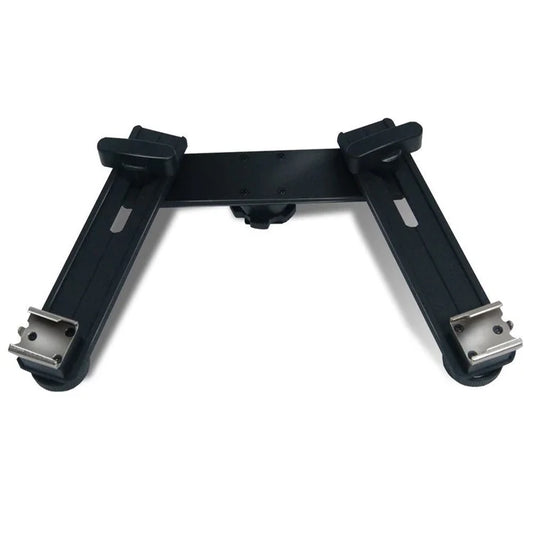 E019 Dual Hot Shoe Extension Bar Mount LED Fill Light / Flash Bracket Camera Accessories