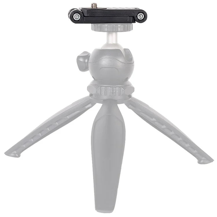 B037 For GoPro Camera Z-Shaped Folding Mounting Plate Quick Release Plate Mount Base