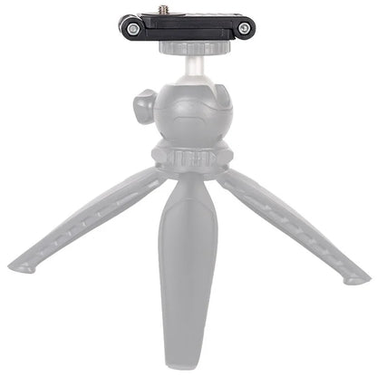 B037 For GoPro Camera Z-Shaped Folding Mounting Plate Quick Release Plate Mount Base