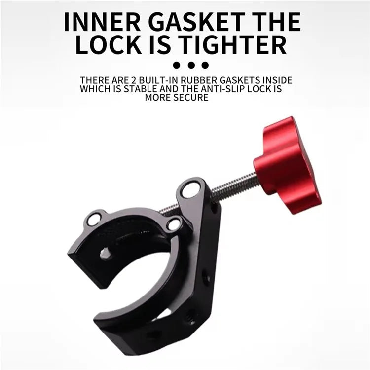 Z076 for DSLR Camera Super Clamp with 1 / 4" Threaded Holes Crab Shaped Camera Clamp Mount