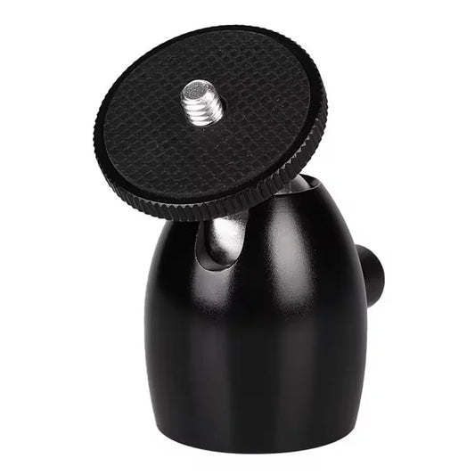 Q39 Camera Tripod Mini Ball Head with 1 / 4" Screw Interface Aluminum Alloy Camera Gimbal Adapter