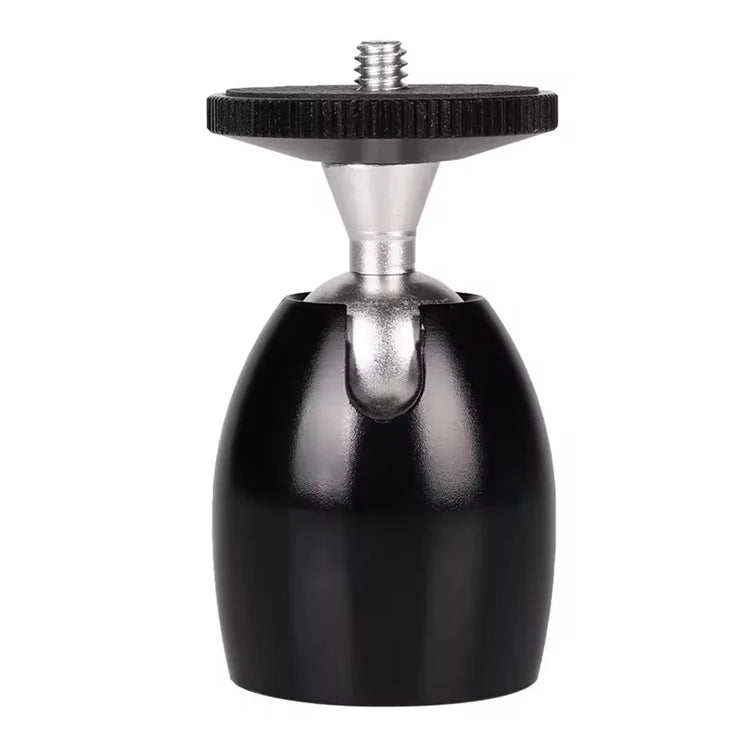 Q39 Camera Tripod Mini Ball Head with 1 / 4" Screw Interface Aluminum Alloy Camera Gimbal Adapter