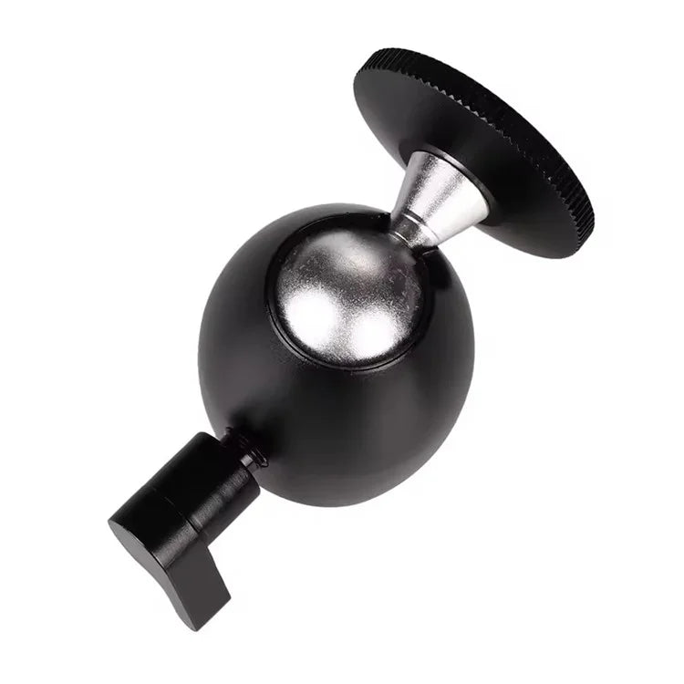 Q39 Camera Tripod Mini Ball Head with 1 / 4" Screw Interface Aluminum Alloy Camera Gimbal Adapter