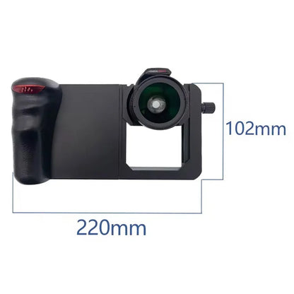 H038 Universal Phone Cage Video Stabilizer Grip Vlogging Video Recording Smartphone Frame