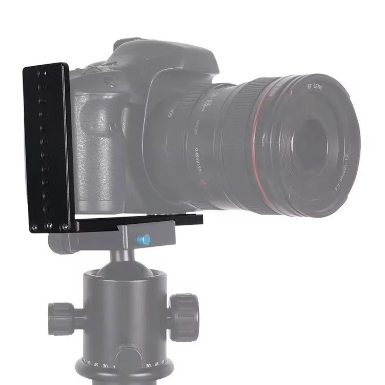 X006 Universal 1 / 4 Inch Screw Mount L-Shape Quick Release Plate for Camera
