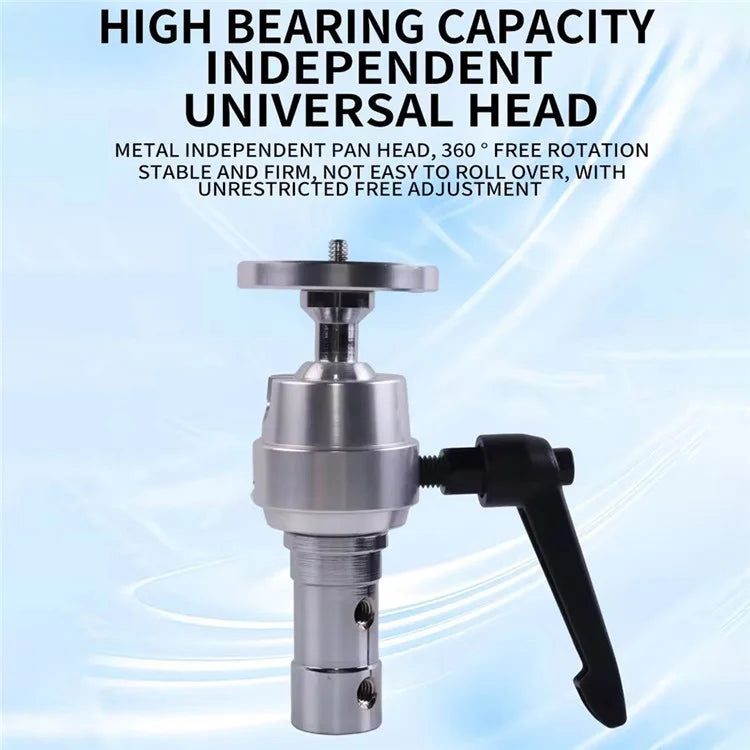 Z058 High Strength Aluminum Alloy Gimbal Bracket Photograph Adapter for Tripod