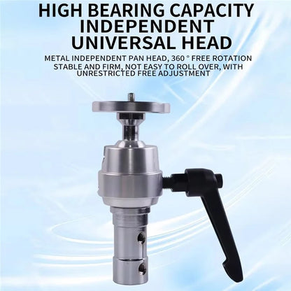 Z058 High Strength Aluminum Alloy Gimbal Bracket Photograph Adapter for Tripod