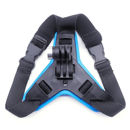 GR19 Motorcycle Helmet Mount Chin Bracket for GoPro Hero / Insta360 / SJCAM Action Cameras