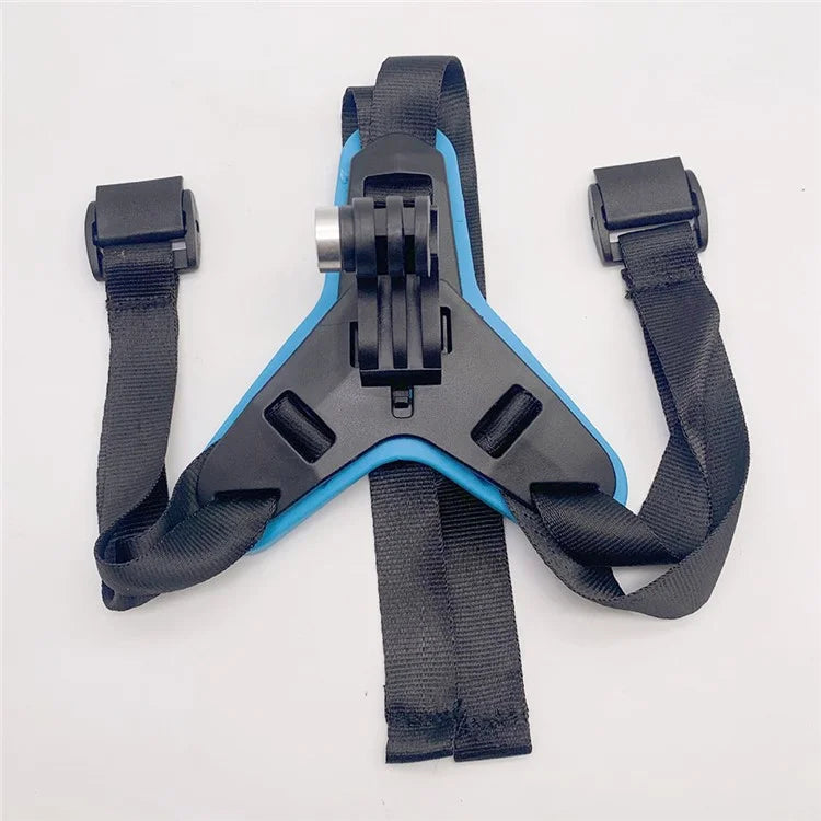 GR19 Motorcycle Helmet Mount Chin Bracket for GoPro Hero / Insta360 / SJCAM Action Cameras