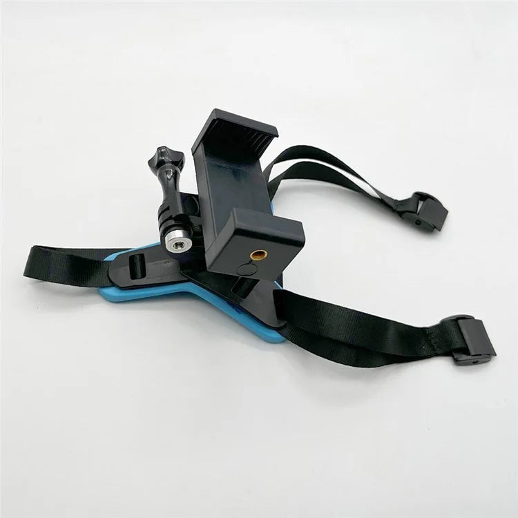 GR19 Motorcycle Helmet Mount Chin Bracket for GoPro Hero / Insta360 / SJCAM Action Cameras