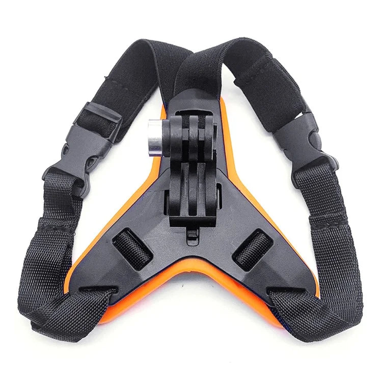 GR19 Motorcycle Helmet Mount Chin Bracket for GoPro Hero / Insta360 / SJCAM Action Cameras