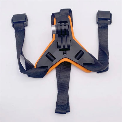 GR19 Motorcycle Helmet Mount Chin Bracket for GoPro Hero / Insta360 / SJCAM Action Cameras