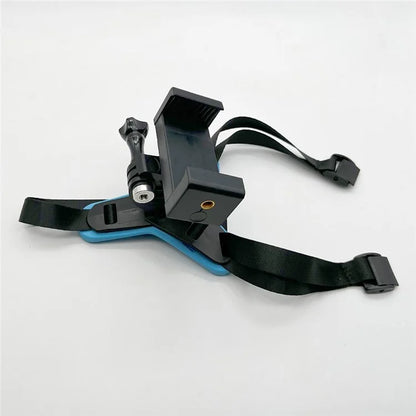 GR19 Motorcycle Helmet Mount Chin Bracket for GoPro Hero / Insta360 / SJCAM Action Cameras