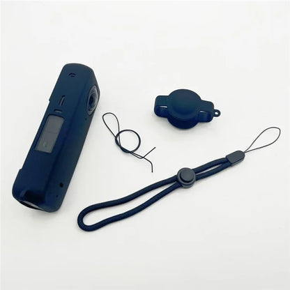 For Insta360 X3 Camera Body Silicone Cover Protective Case with Lens Guard