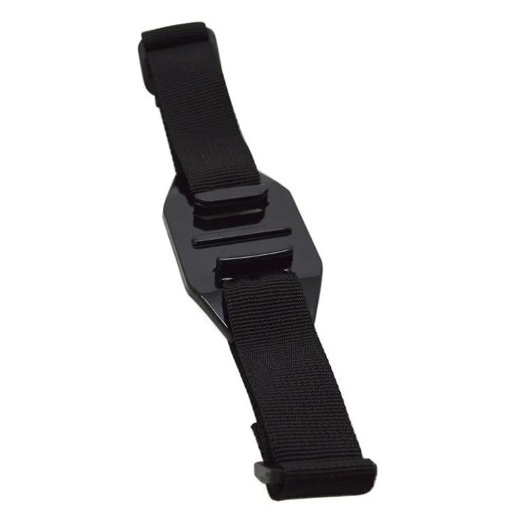 GP04 For GoPro / AEE Hollow Out Helmet Action Camera Mount Base Fixing Strap