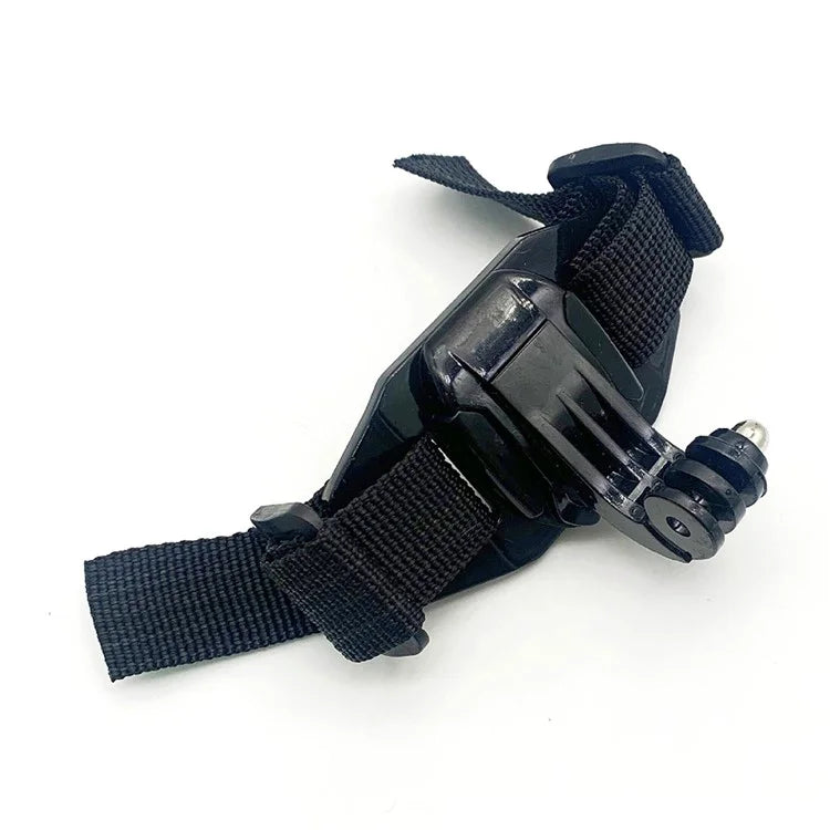 GP04 For GoPro / AEE Hollow Out Helmet Action Camera Mount Base Fixing Strap
