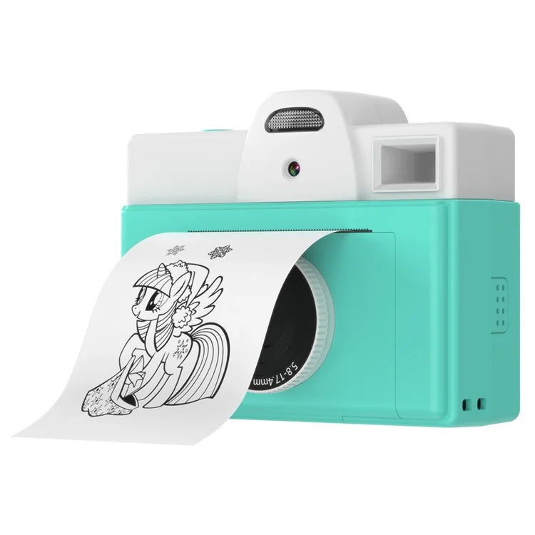Q8 200 DPI Instant Print Children Digital Camera Mini Inkless Thermal Printer