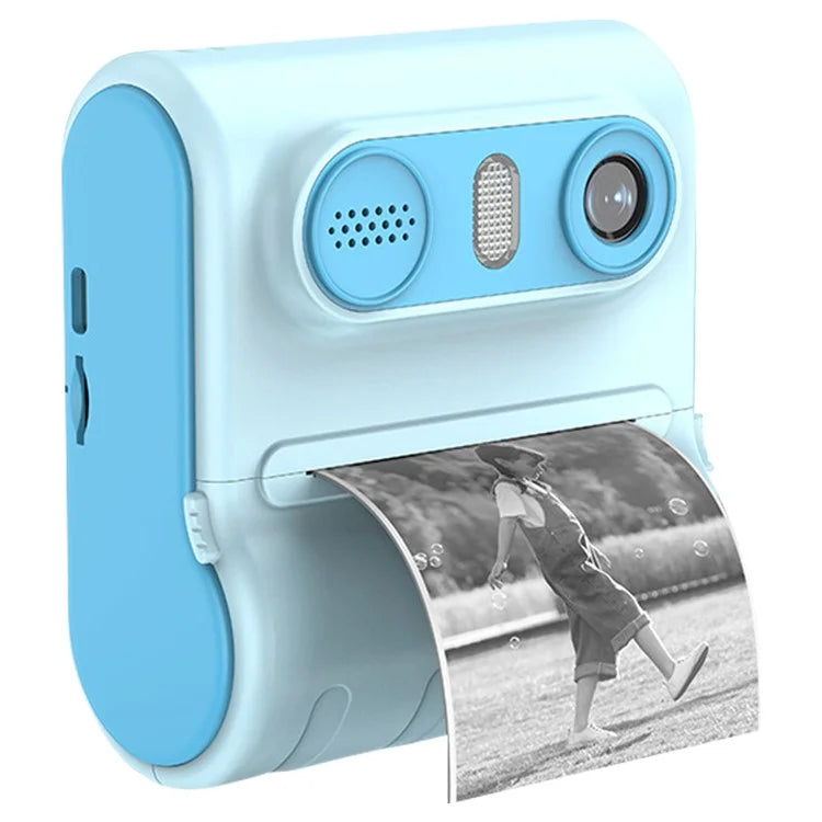 LK001 Kid's Toy Camera Thermal Inkless Photo Printer Mini Printing Device