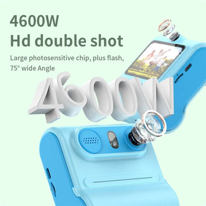 LK001 Kid's Toy Camera Thermal Inkless Photo Printer Mini Printing Device