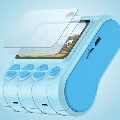 LK001 Kid's Toy Camera Thermal Inkless Photo Printer Mini Printing Device