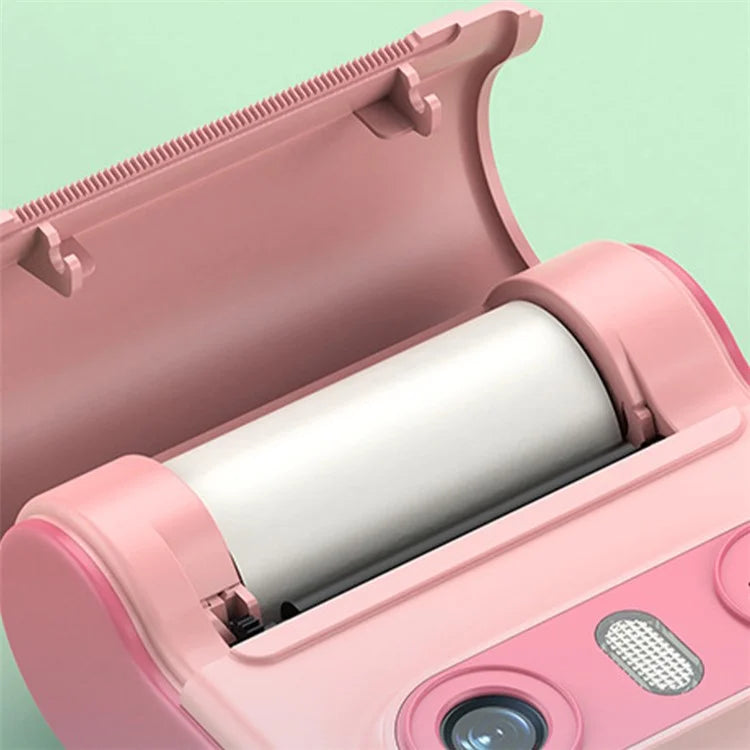 LK001 Kid's Toy Camera Thermal Inkless Photo Printer Mini Printing Device