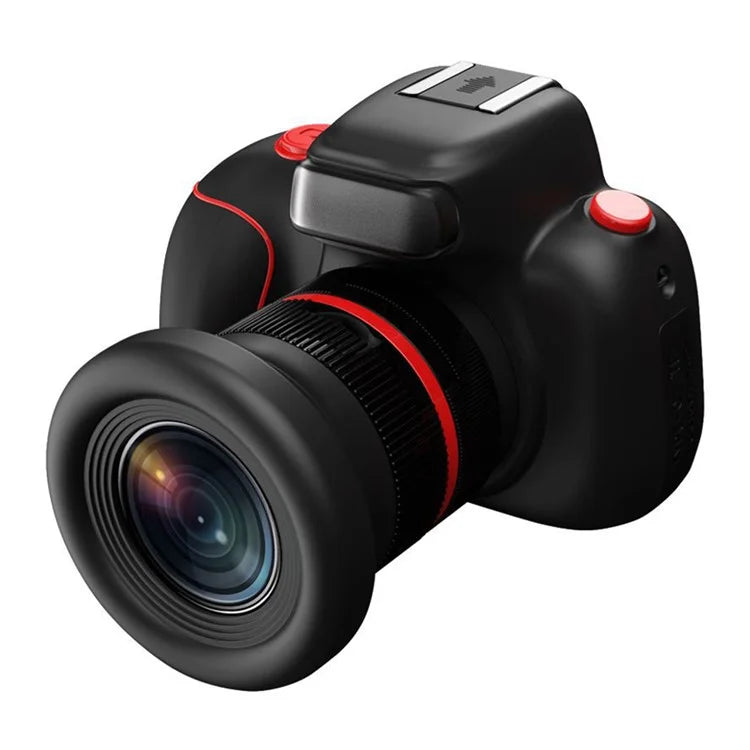 D6PRO 2.4 Inch Dual Lens Digital Zoom Camera 4K Video Recorder (With 32G TF Card + Card Reader)