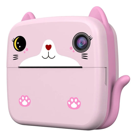 A21 2.4-inch Screen Kids Instant Camera Rechargeable Camera Toy with Print Paper