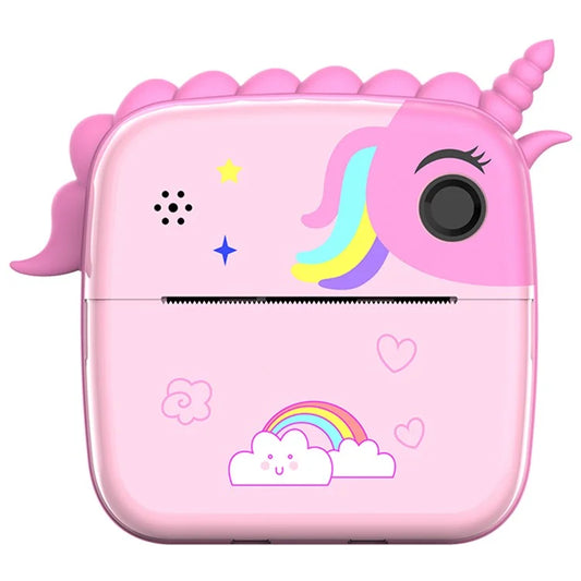 A20 2.4-inch Screen Kids Instant Camera Rechargeable Photo Printing Camera Toy