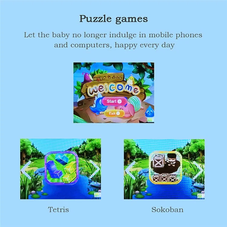 UL-1219a Mini 2-Inch Screen Kid's Educational Camera Children Video Camera Toy