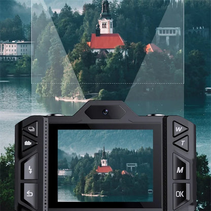 D51 Vintage Digital Camera 2.88-inch IPS Screen 18x Zoom Auto Focus Video Camera
