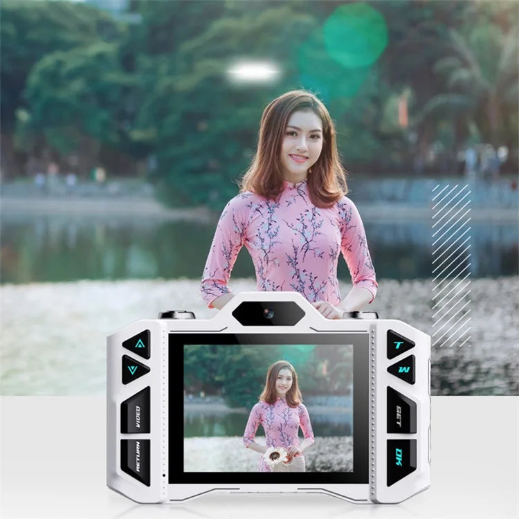 D51 Vintage Digital Camera 2.88-inch IPS Screen 18x Zoom Auto Focus Video Camera