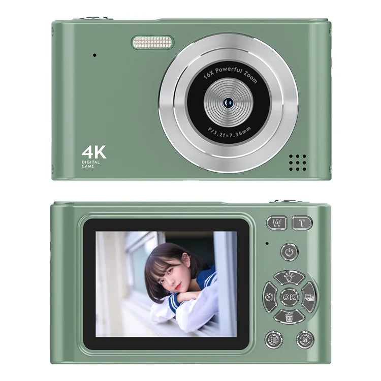 H15 2.4-inch IPS Screen Digital Camera Portable HD CCD Camera with 32G TF Card + Card Reader