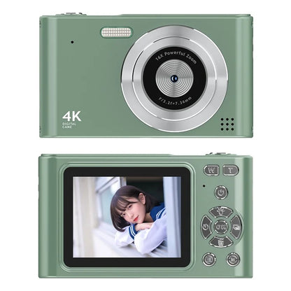 H15 2.4-inch IPS Screen Digital Camera Portable HD CCD Camera with 32G TF Card + Card Reader