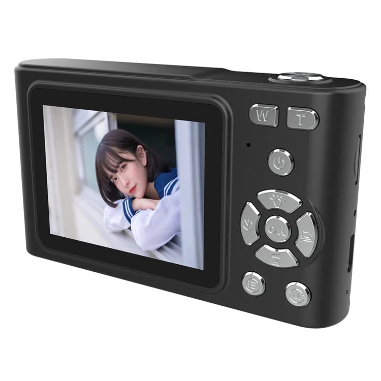 H15 2.4-inch IPS Screen Digital Camera Portable HD CCD Camera with 32G TF Card + Card Reader