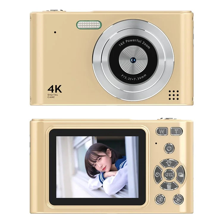 H15 2.4-inch IPS Screen Digital Camera Portable HD CCD Camera with 32G TF Card + Card Reader