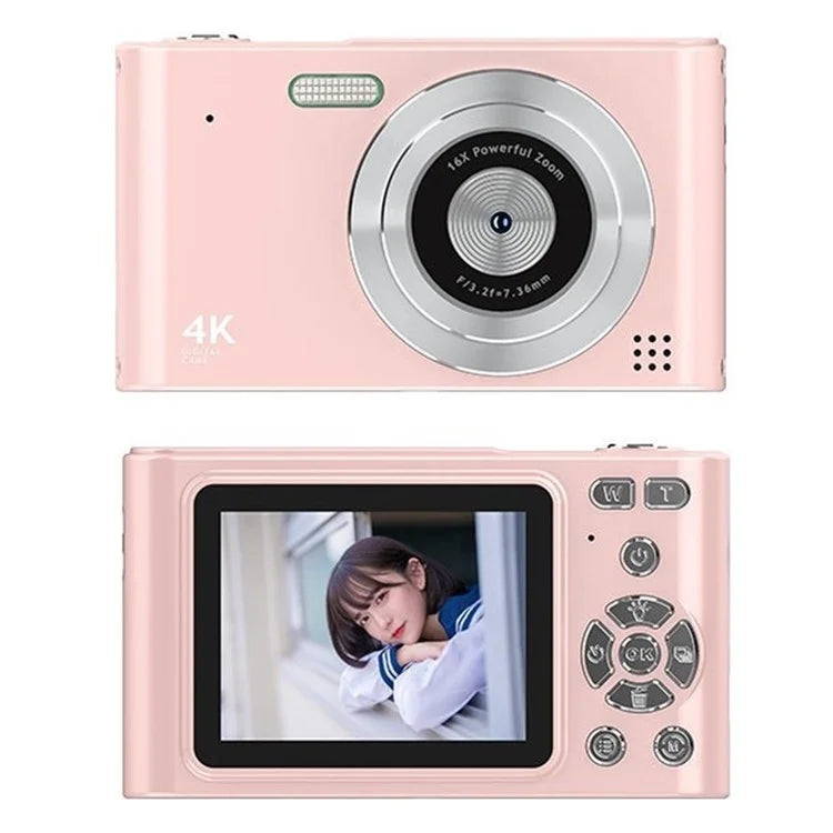 H15 2.4-inch IPS Screen Digital Camera Portable HD CCD Camera with 32G TF Card + Card Reader