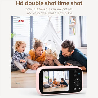 H17 2.8-inch IPS Screen Student Entry-Level Digital Camera HD Dual Lens CCD Camera
